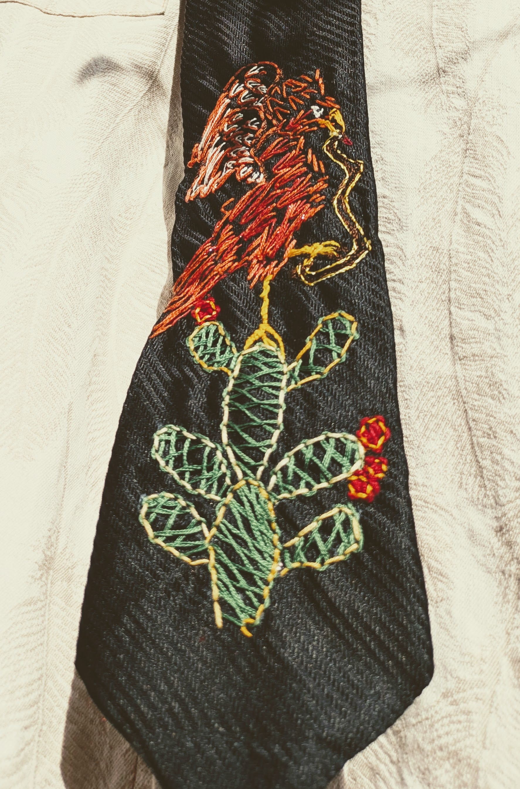 Golden Eagle - Silk Tie