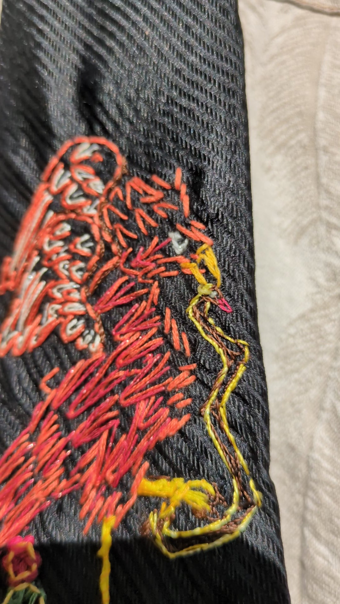 Golden Eagle - Silk Tie